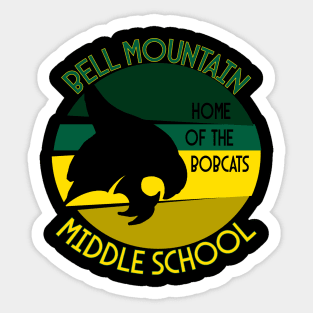 BMMS  - Home of the Bobcats Sticker